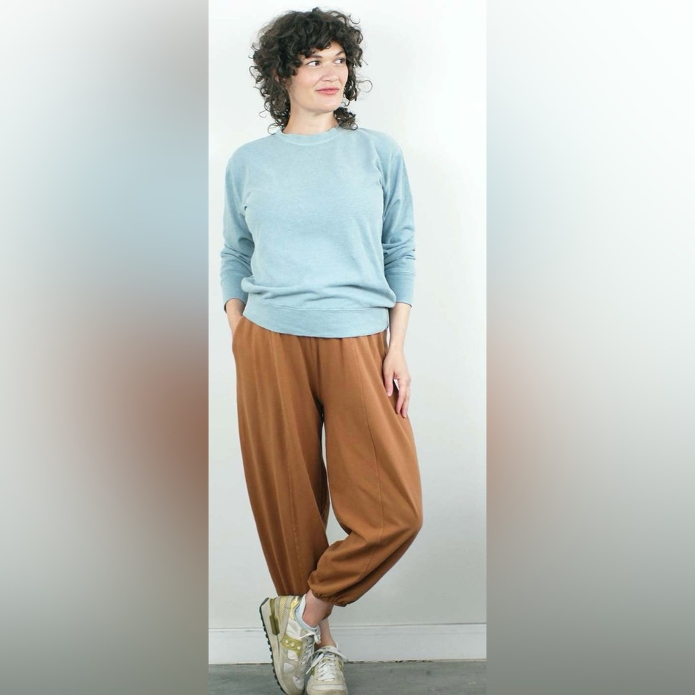 Mien Day Lantern Pant in Saddle Brown